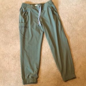 Wonderwink Sage green Jogger Scrub Pants